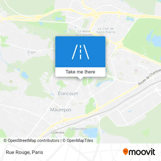 Rue Rouge map