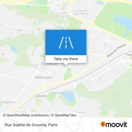 Rue Sophie de Grouchy map