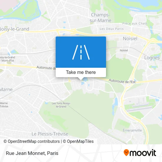 Rue Jean Monnet map