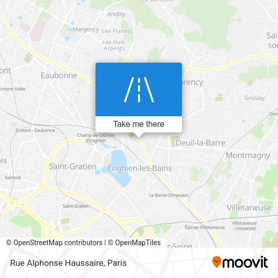 Rue Alphonse Haussaire map