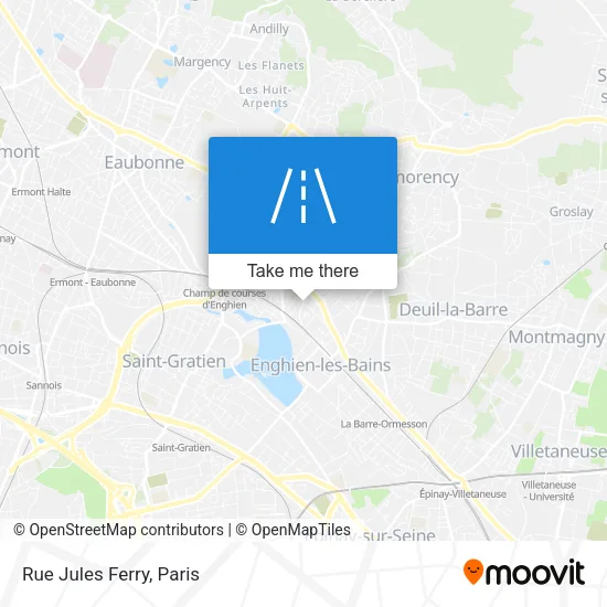 Rue Jules Ferry map