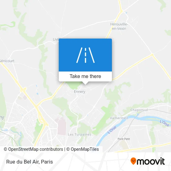 Rue du Bel Air map