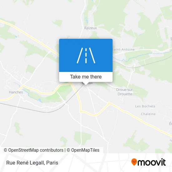 Rue René Legall map