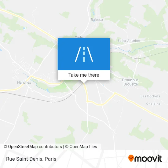 Rue Saint-Denis map