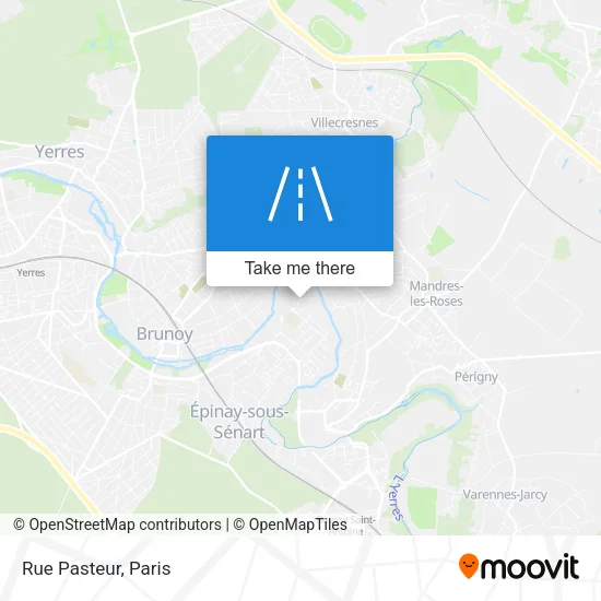 Rue Pasteur map
