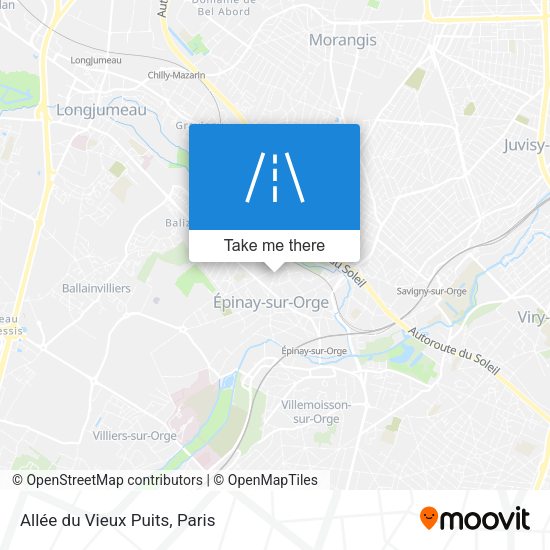 Allée du Vieux Puits map