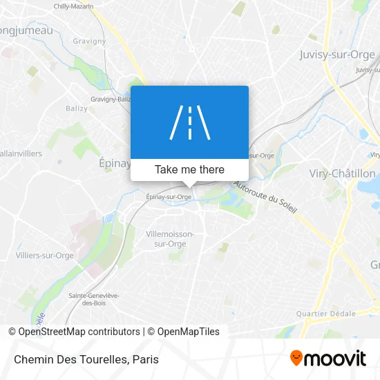 Chemin Des Tourelles map