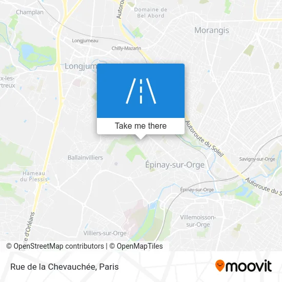 Rue de la Chevauchée map