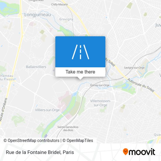 Rue de la Fontaine Bridel map