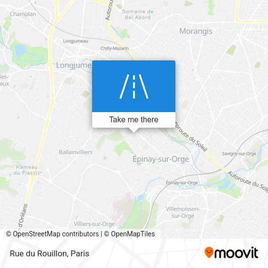 Rue du Rouillon map