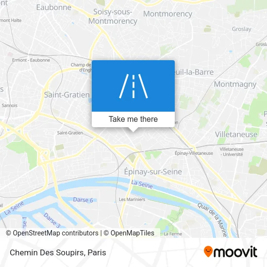 Chemin Des Soupirs map