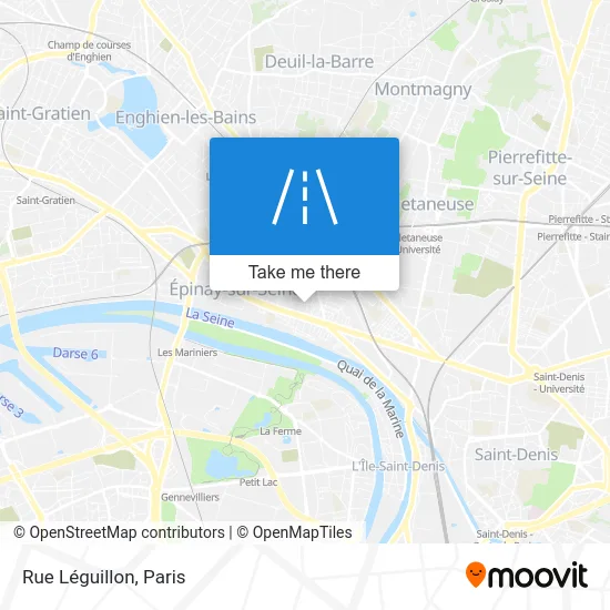 Rue Léguillon map