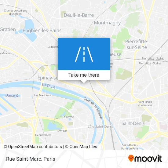 Rue Saint-Marc map