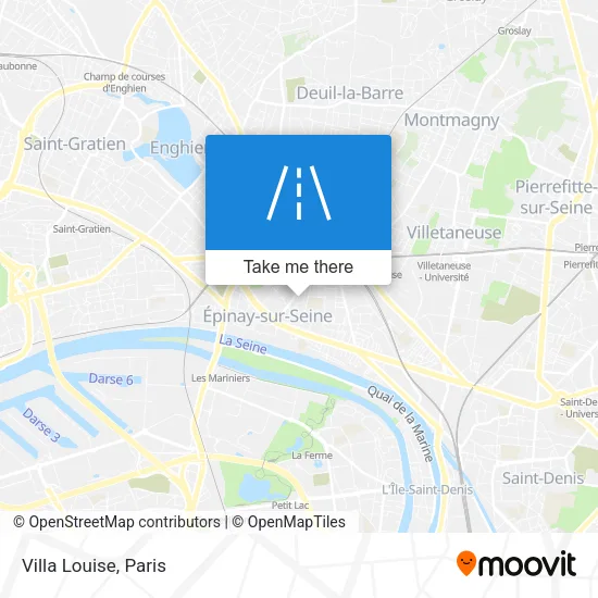 Villa Louise map