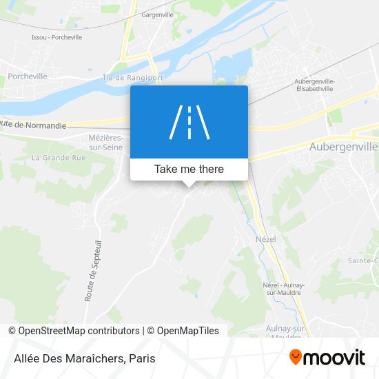 Allée Des Maraîchers map