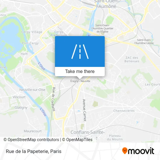 Rue de la Papeterie map