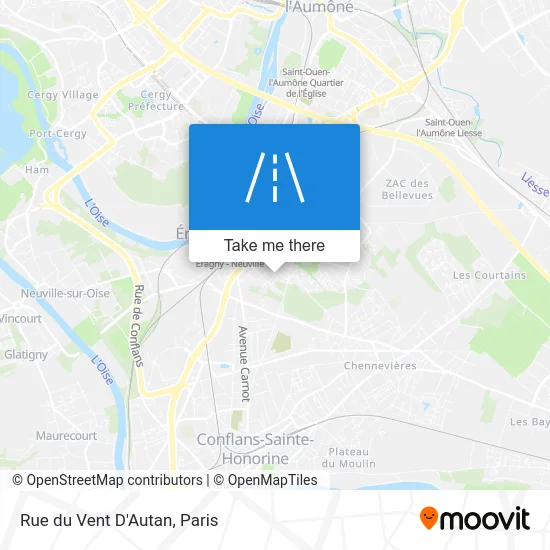 Rue du Vent D'Autan map