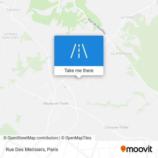 Rue Des Merisiers map