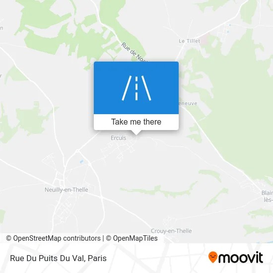 Rue Du Puits Du Val map