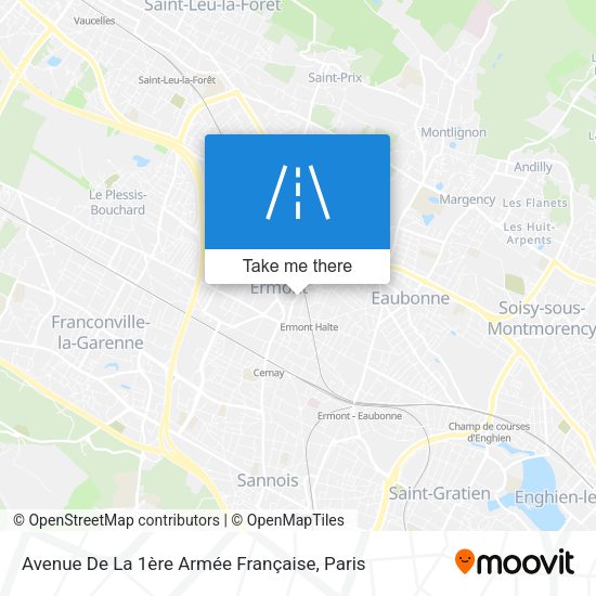 Avenue De La 1ère Armée Française map