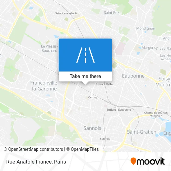 Rue Anatole France map