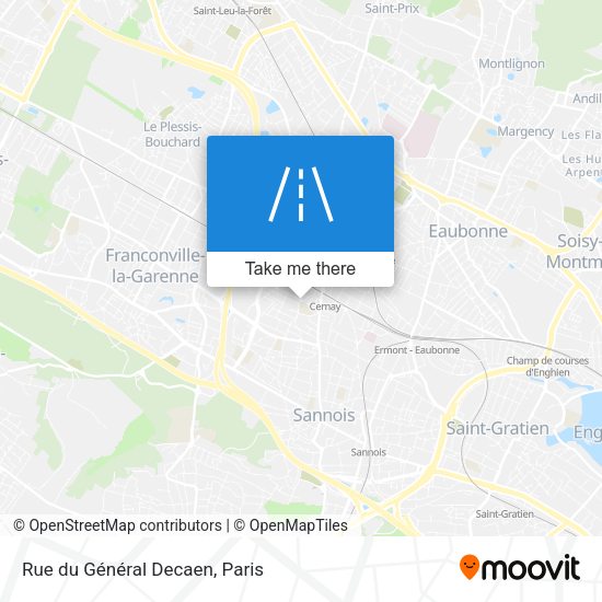Rue du Général Decaen map