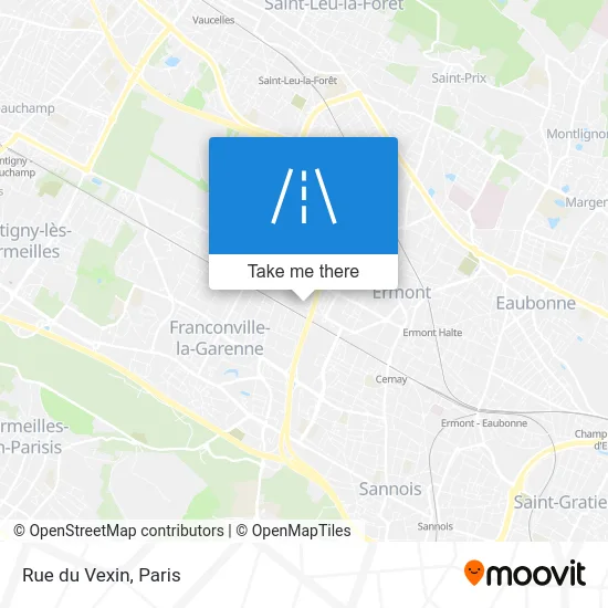 Rue du Vexin map