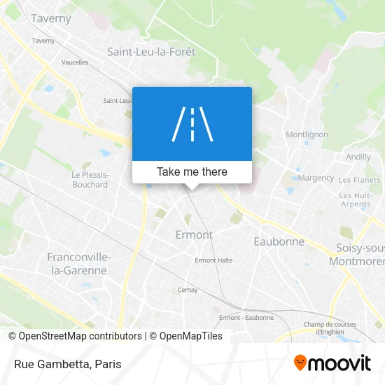 Rue Gambetta map