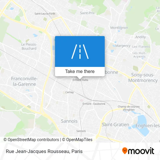 Rue Jean-Jacques Rousseau map