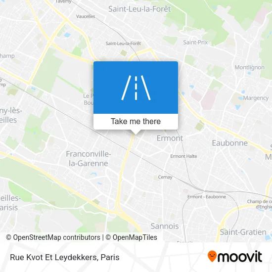 Rue Kvot Et Leydekkers map