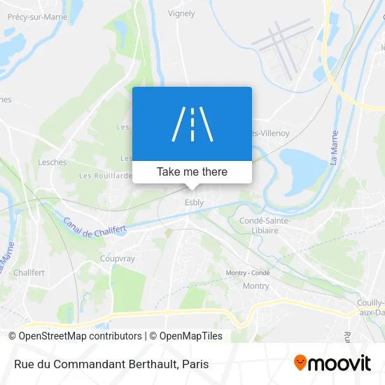 Rue du Commandant Berthault map
