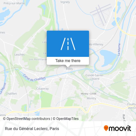 Rue du Général Leclerc map
