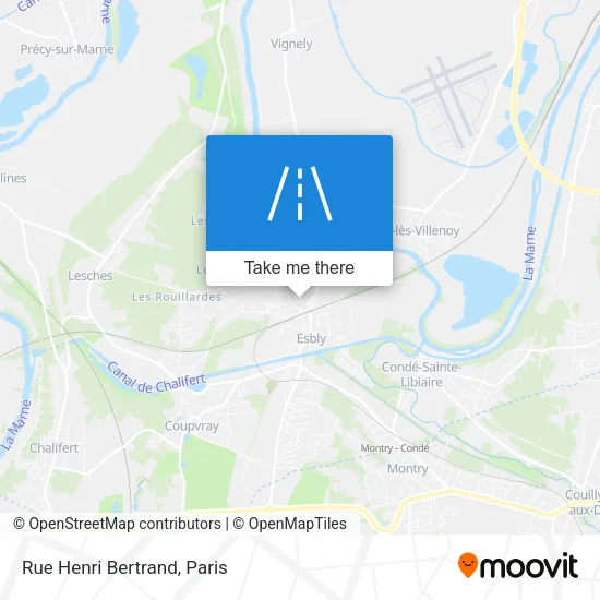 Rue Henri Bertrand map