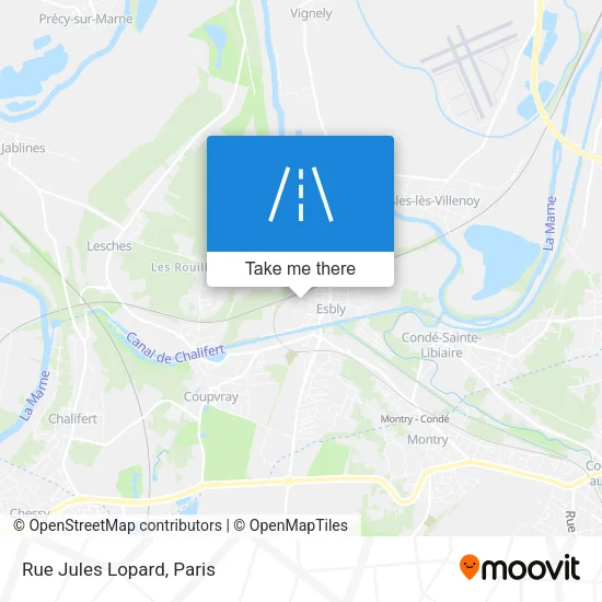 Rue Jules Lopard map