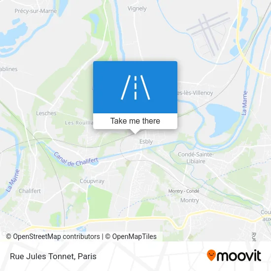Rue Jules Tonnet map