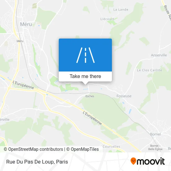 Rue Du Pas De Loup map