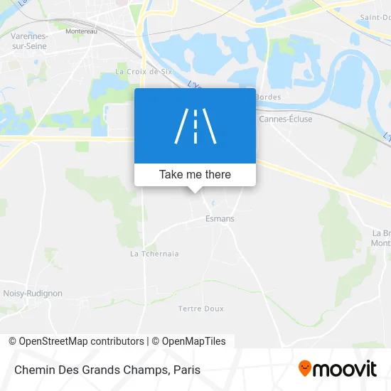 Chemin Des Grands Champs map