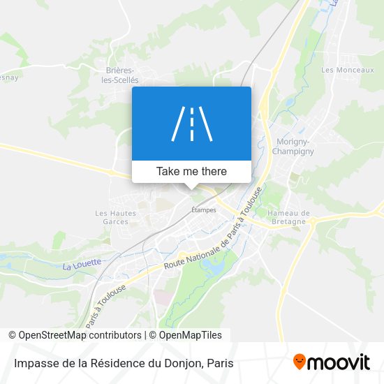 Impasse de la Résidence du Donjon map