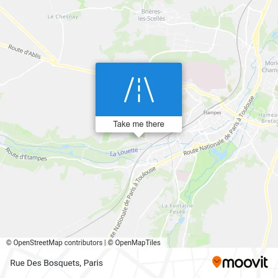 Rue Des Bosquets map