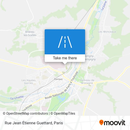 Rue Jean Étienne Guettard map