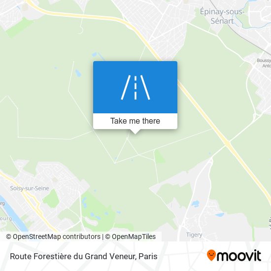 Route Forestière Du Grand Veneur map