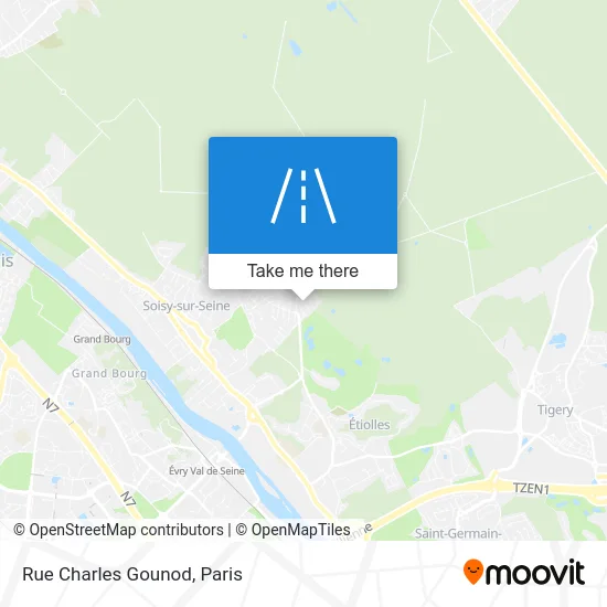 Rue Charles Gounod map