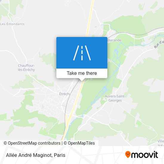 Allée André Maginot map