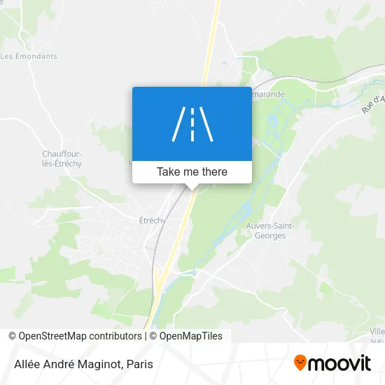 Allée André Maginot map