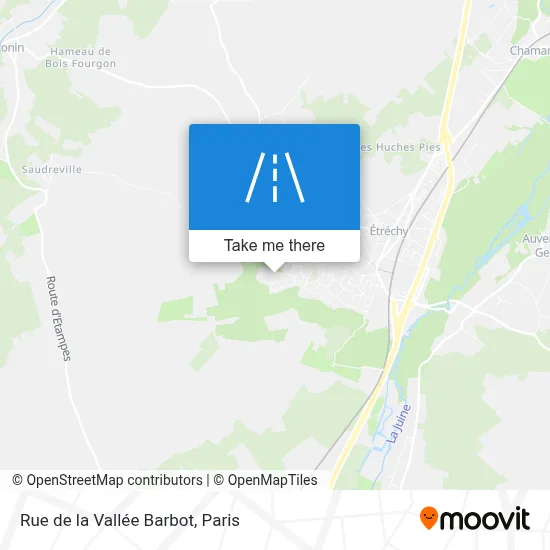 Rue de la Vallée Barbot map