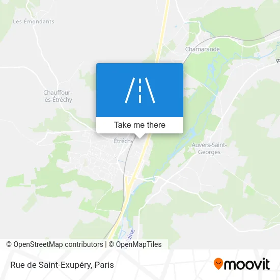 Rue de Saint-Exupéry map