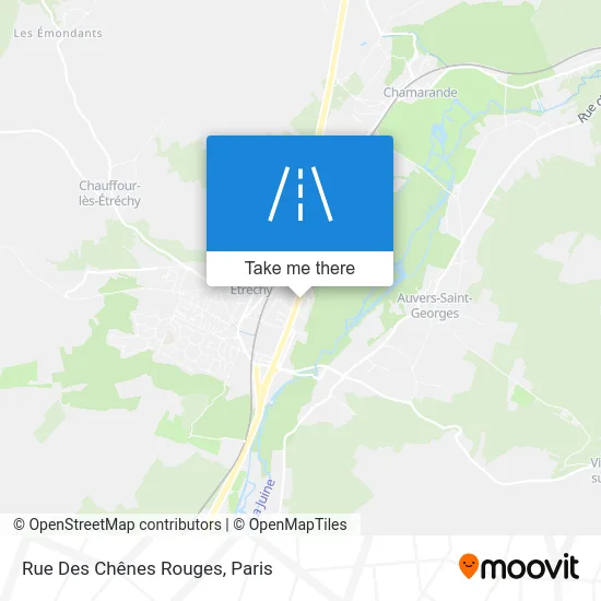 Rue Des Chênes Rouges map