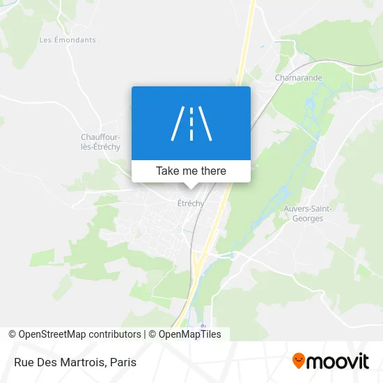 Rue Des Martrois map