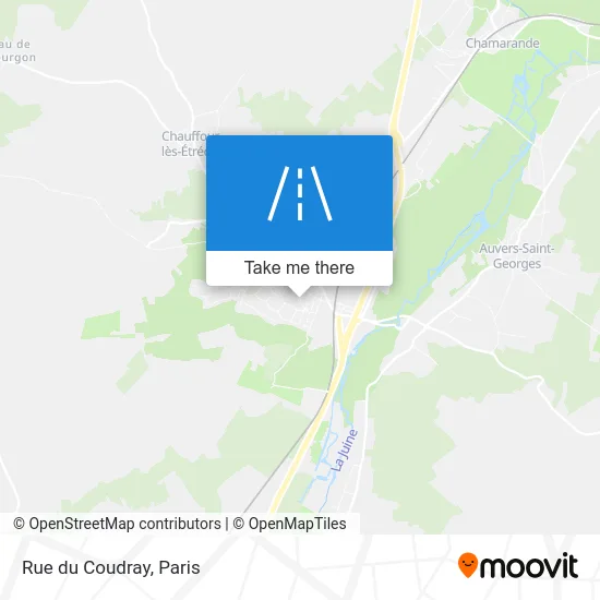 Rue du Coudray map