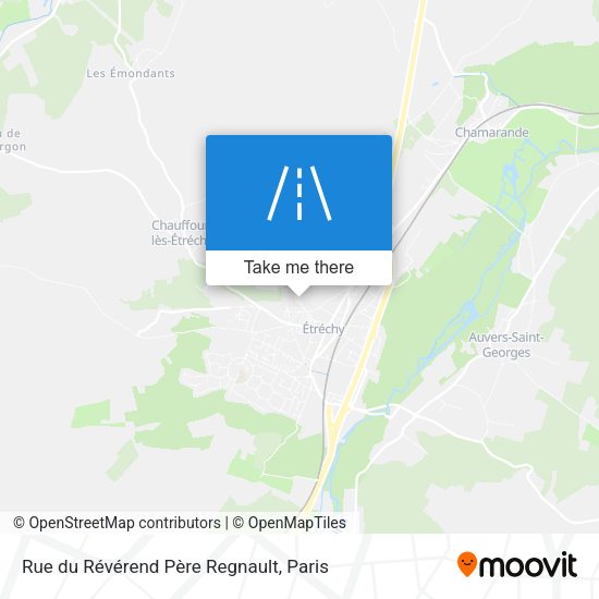 Rue du Révérend Père Regnault map